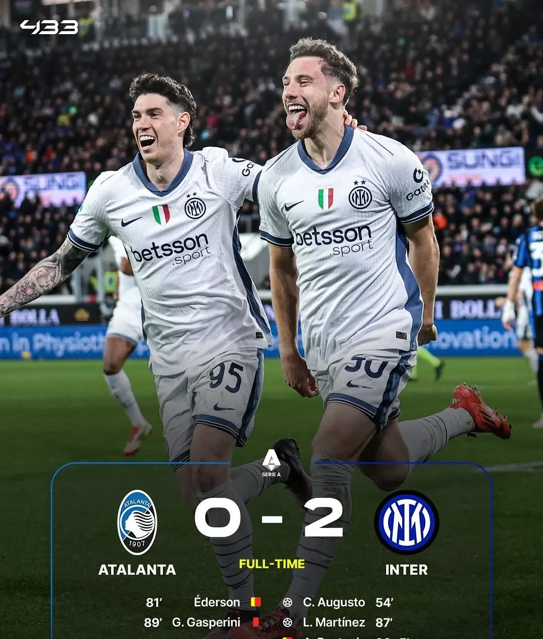 国际米兰队逆转获得重要胜利 国际米兰队逆转获得重要胜利